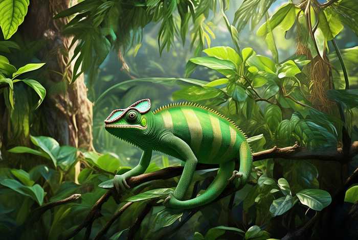 变色龙生活在哪里？、变色龙主要生活在哪里？