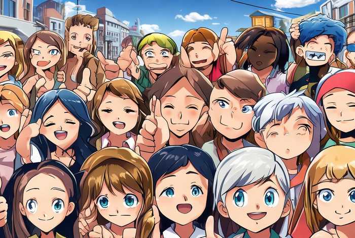 给生活点赞的动漫图片，给生活点赞的动漫图片大全