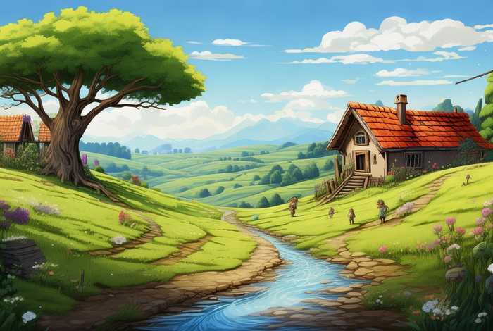 家乡的美好生活作文400字；家乡的美好生活作文400字四年级