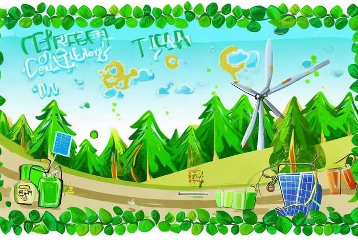 绿色低碳生活手抄报（绿色低碳生活手抄报 简单）