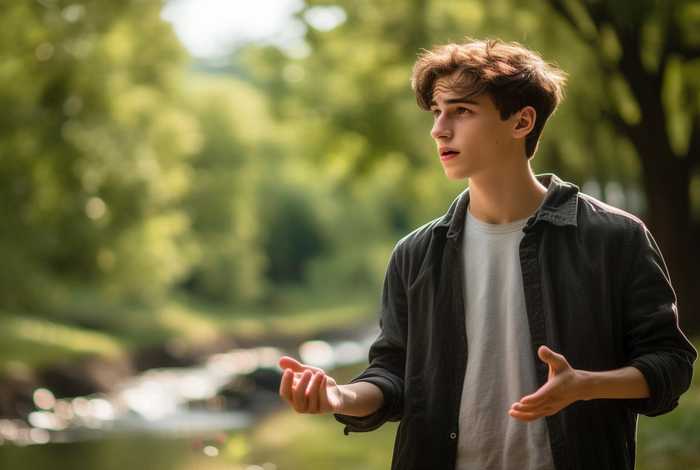 18岁有时候就是自言自语,在自己在那里说话 18岁有时候就是自言自语,在自己在那里说话怎么回事