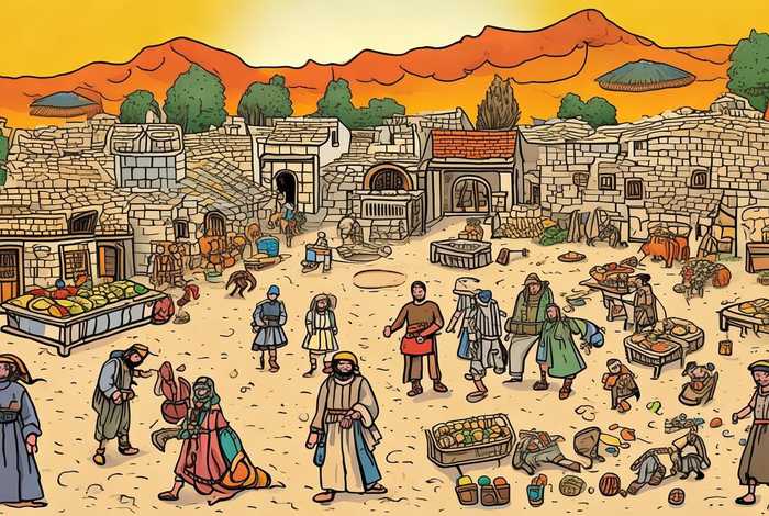 古代人的生活 - 古代人的生活日常手抄报