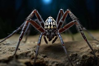 狼蛛的特点和生活特征，狼蛛的特点和生活特征加图片