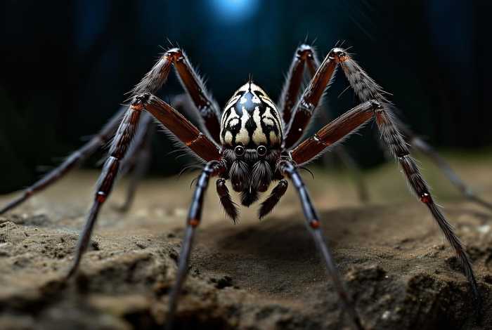狼蛛的特点和生活特征，狼蛛的特点和生活特征加图片