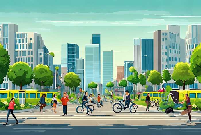 绿色出行美好生活小报，绿色出行美好生活小报内容