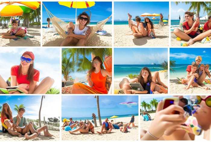 大学生假期生活图片（大学生假期生活图片素材）