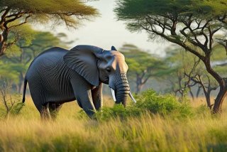 大象生活在什么地方吃什么（大象生活在什么样的地方）