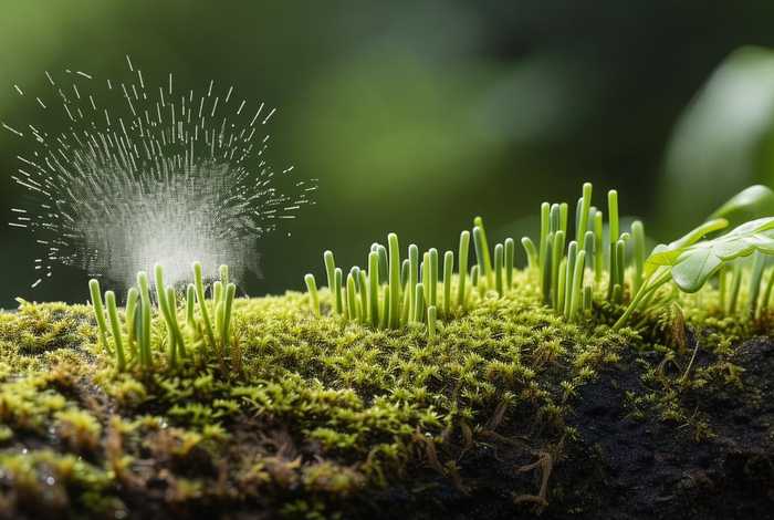 简述地钱的生活史,并指出与其他植物的主要区别（简述地钱的生活史和主要特征）
