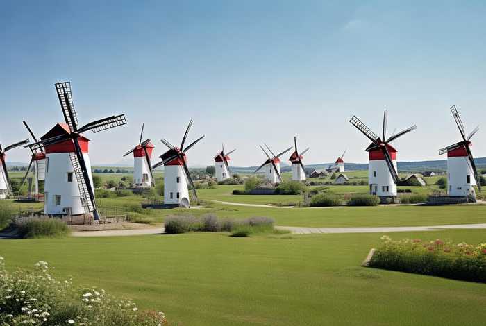 风车生活图片 - 风车在生活中的应用图片