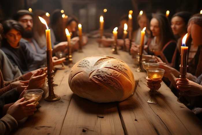 掰饼圣餐聚会的图片；掰饼圣餐聚会的图片真实