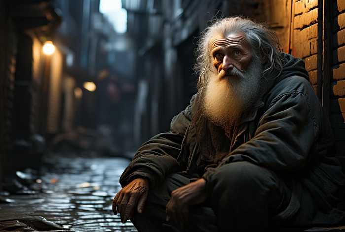 流浪汉生活照片（流浪汉生活照片图片）