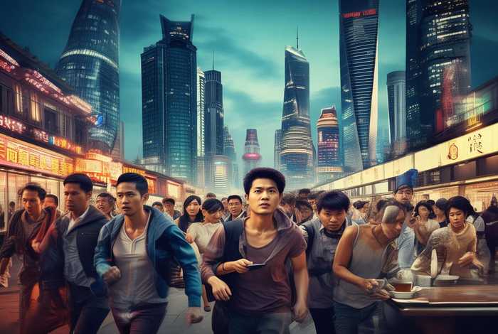 北上广的我们为了生活四处奔跑 - 北上广的我们发朋友圈