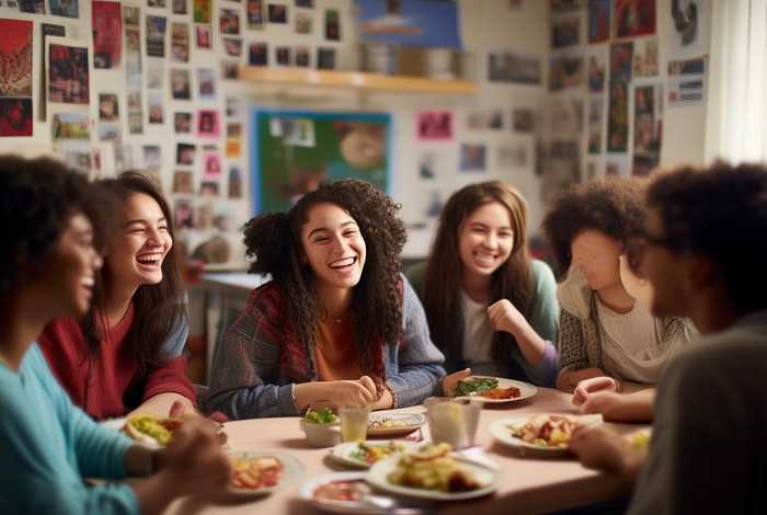 和谐宿舍生活大学英语作文 - 和谐的宿舍生活大学英语作文