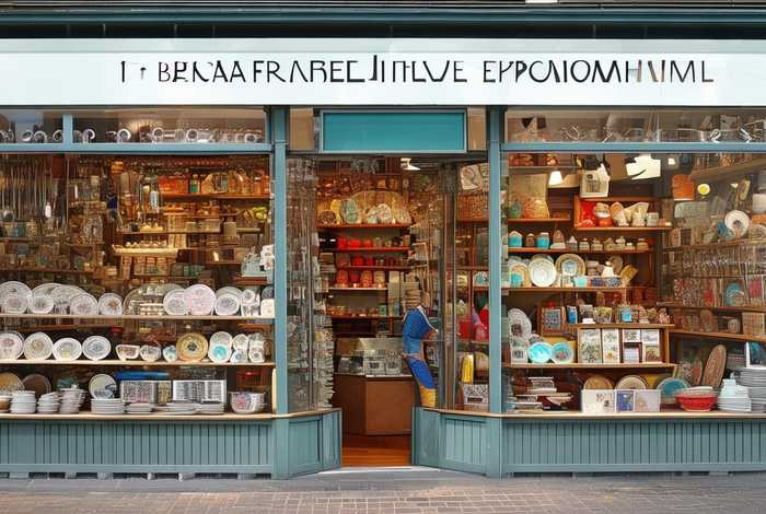 餐具生活馆；餐具生活馆店面宣传广告设计