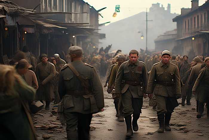 抗战生活场景；抗战生活场景描写片段