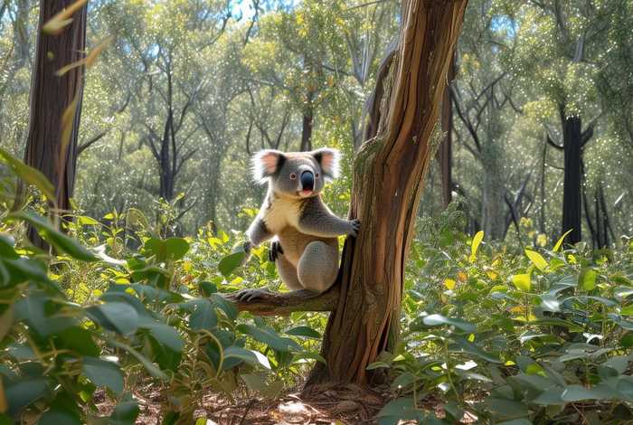 考拉生活环境，考拉生活环境周围有哪些植物