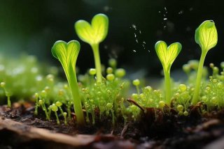 地钱的生活史照片；地钱的生活史特点