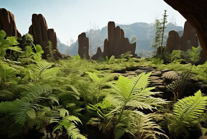 蕨类植物生活在什么年代，蕨类植物生活在什么年代的