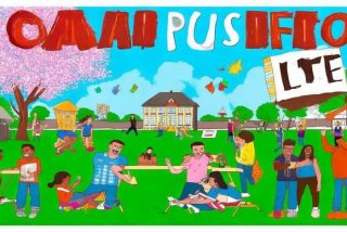 多彩的校园生活手抄报文字素材（多彩的校园生活手抄报文字素材简单）