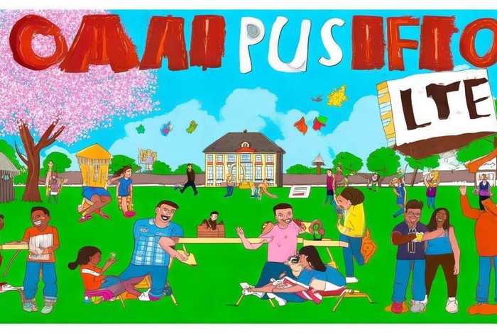 多彩的校园生活手抄报文字素材（多彩的校园生活手抄报文字素材简单）