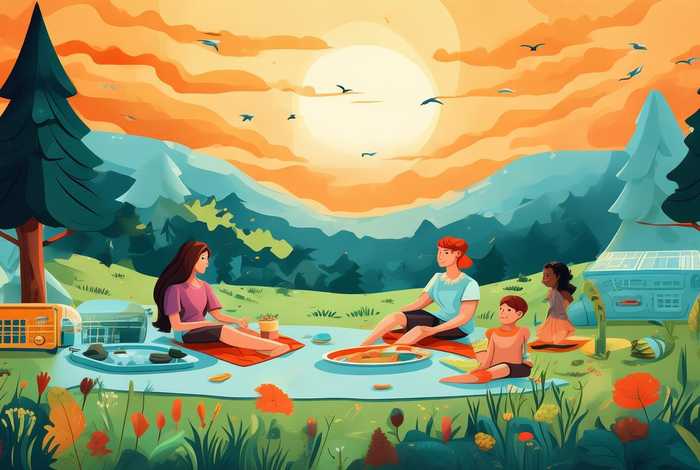 低碳绿色生活画报 低碳绿色生活的画报