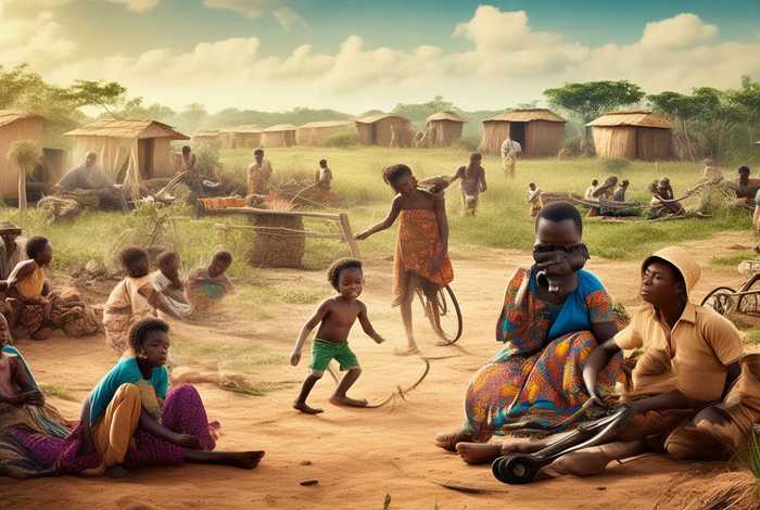 非洲人生活习惯的视频，非洲人的生活现状小视频
