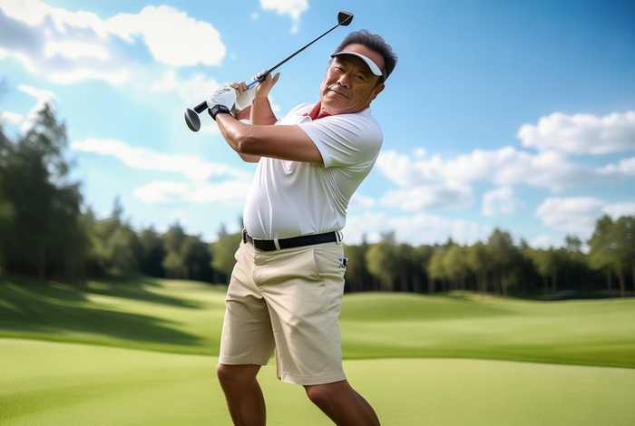 老詹打高尔夫（老詹打高尔夫球视频）