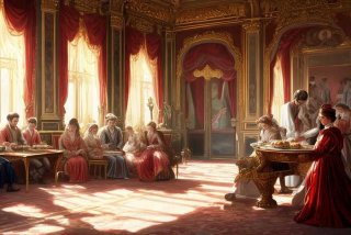 宫里的生活图片 - 宫中的生活