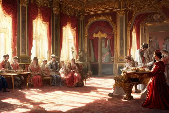 宫里的生活图片 - 宫中的生活