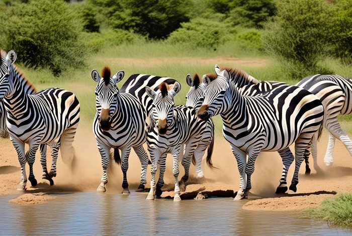 斑马的生活习性动画片、斑马的生活特征和生活方式