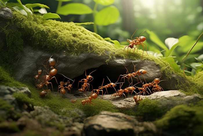 蚂蚁生活在什么环境中;蚂蚁生活在什么环境中最安全 蚂蚁生活在什么环境中;蚂蚁生活在什么环境中最安全