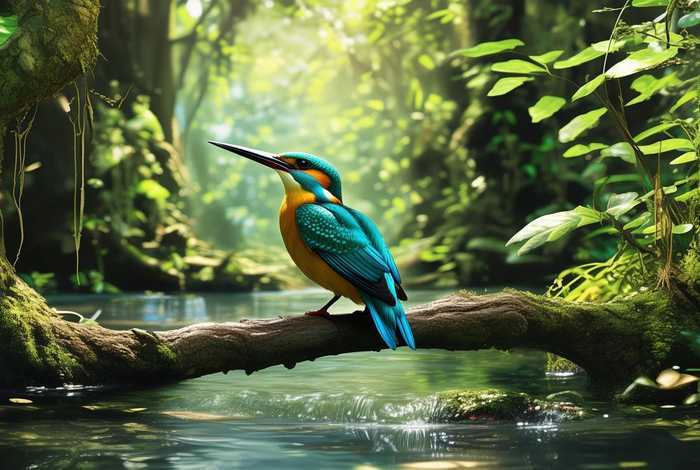 翠鸟的生活习性和图片；翠鸟的生活环境图片