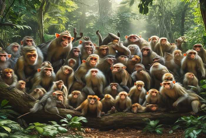 猴群是什么意思、猴子群是什么意思