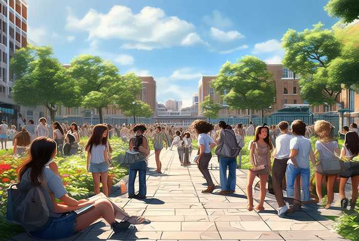 关于校园生活的短文 - 关于校园生活的短文英语