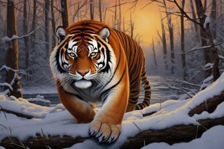 东北虎生活在什么样的环境里 - 东北虎生活在什么样的环境里面