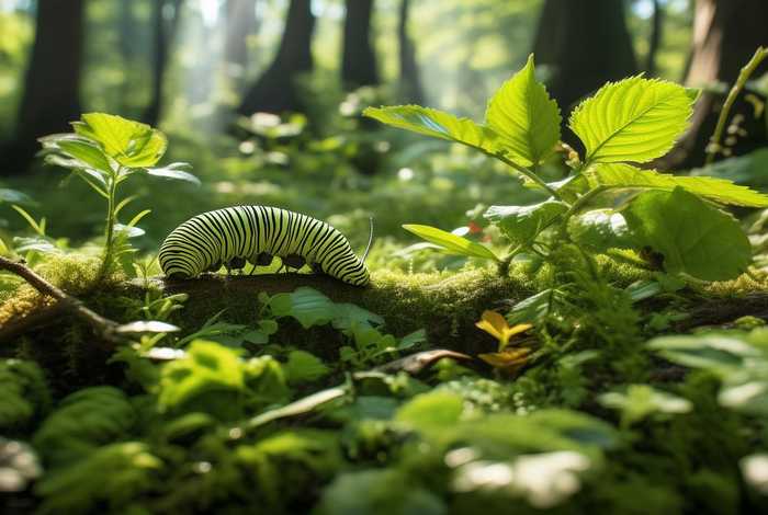 毛毛虫生活在哪里吃什么 毛毛虫生活在什么样的环境里