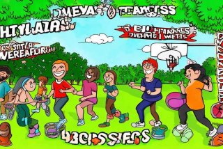 快乐运动健康生活手抄报模板 - 健康运动快乐手抄报内容