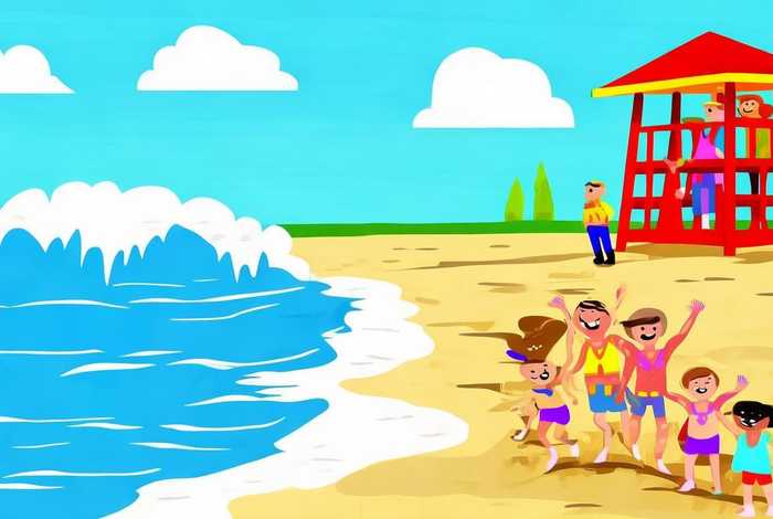 假期安全儿童画（假期安全儿童画简单）