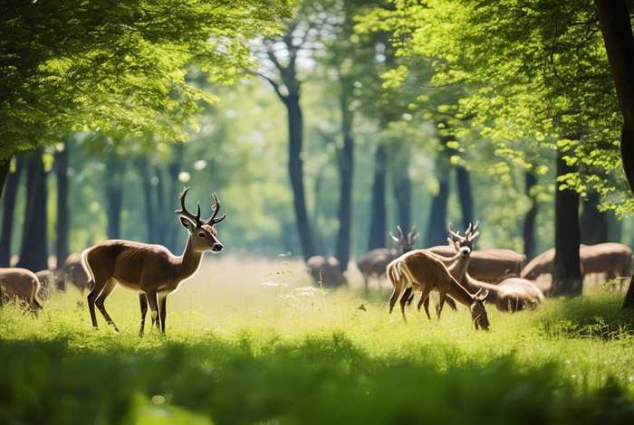 鹿一般在哪里生活,鹿一般在哪里生活的 鹿一般在哪里生活,鹿一般在哪里生活的