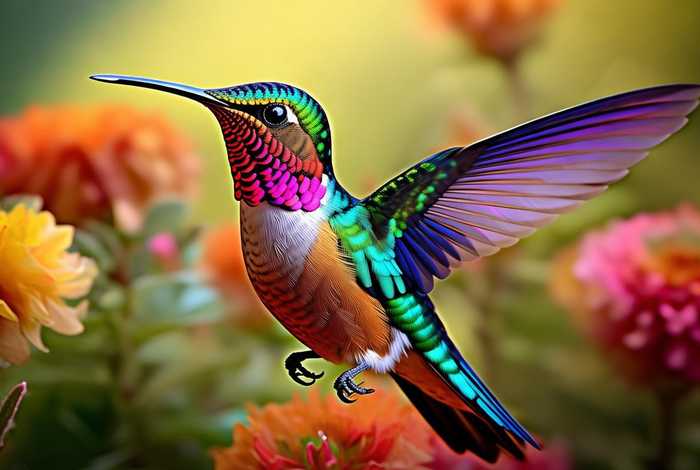 蜂鸟的外形习性，蜂鸟的外形特征是什么