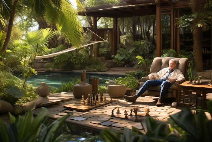 百亿富豪的退休生活起点 - 百亿富豪的退休生活txt精校