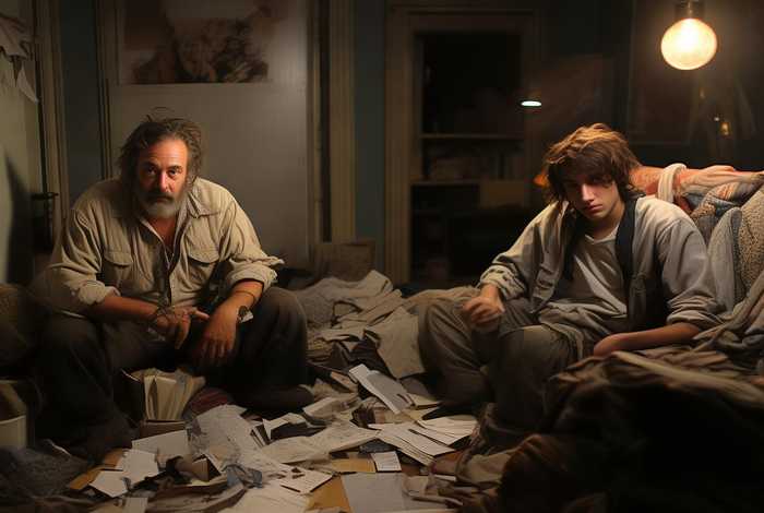 父亲生活邋遢却不愿意去改变，父亲生活邋遢却不愿意去改变的孩子