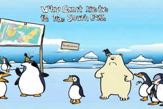 北极熊为什么不能生活在南极；北极熊为什么不能生活在南极小动漫
