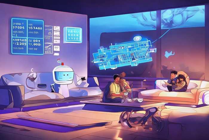 科技新生活手绘作品 - 科技新生活手绘作品简单