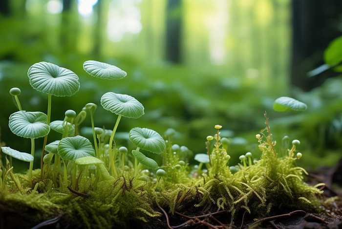 地钱的生活史过程、详述地钱的生活史
