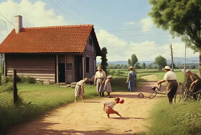 50年代的农村生活状况 - 50年代的农村生活状况图片