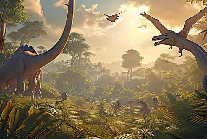 恐龙生活的场景图画、恐龙生活的场景图画怎么画 恐龙生活的场景图画、恐龙生活的场景图画怎么画