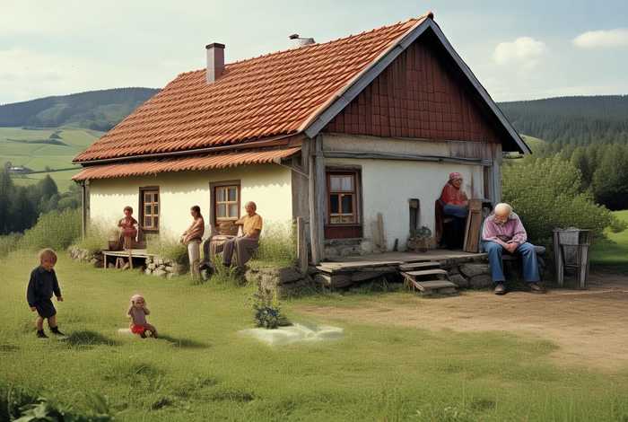捷克农村的家庭真实生活 捷克农村的家庭真实生活图片