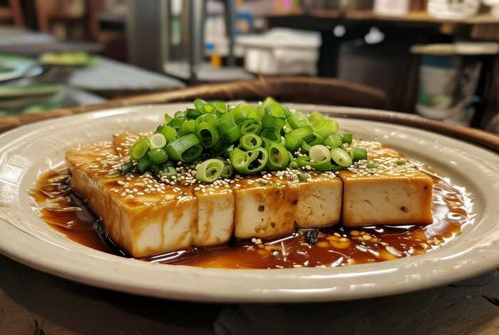 老家肉馆 老家肉馆中的老豆腐做法