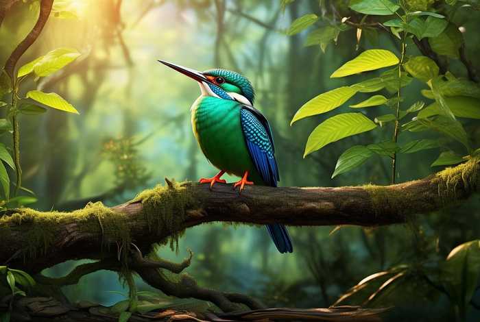 翠鸟一般在哪里生活 翠鸟一般在哪里生活的